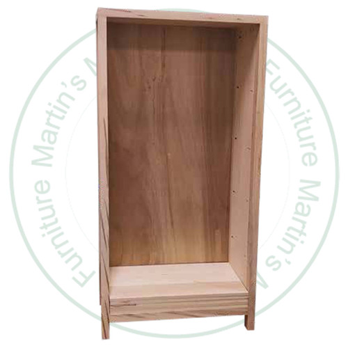 Wormy Maple Tanner Bookcase 36''W x 72''H x 14''D With 4 Adjustable Shelves.