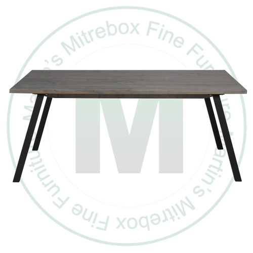 Oak Kustavi Solid Top Harvest Table 48''D x 72''W x 30''H