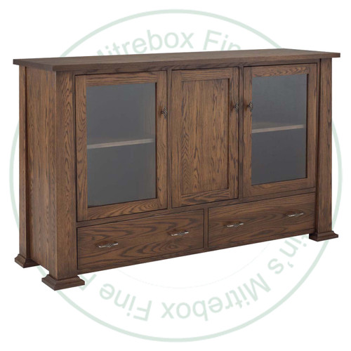 Oak Westminster Sideboard 19''D x 60''W x 40''H