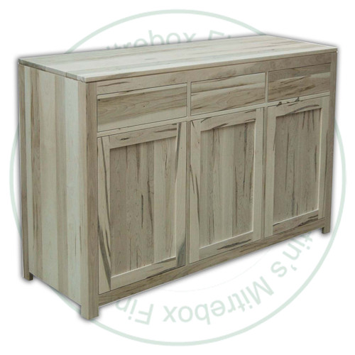 Wormy Maple Williamsburg Sideboard 19''D x 60''W x 40''H