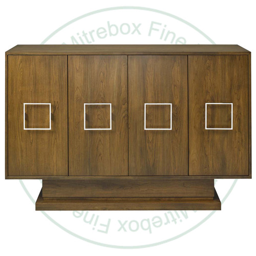 Wormy Maple Exchange Place Sideboard 19''D x 60''W x 37''H