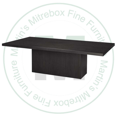 Maple Aalto Solid Top Pedestal Table 48''D x 120''W x 30''H