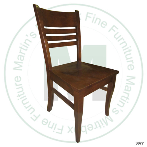 Oak Alex Side Chair With Wood Seat