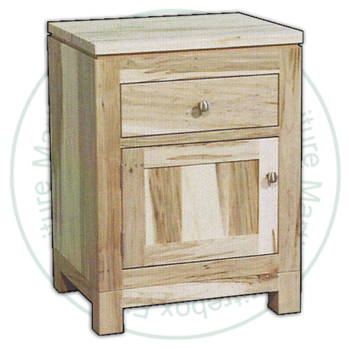 Pine Metro Nightstand 22''W x 29.5''H x 18''D