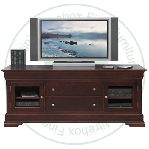 Oak Phillipe HDTV Cabinet 20''D x 74''W x 30''H