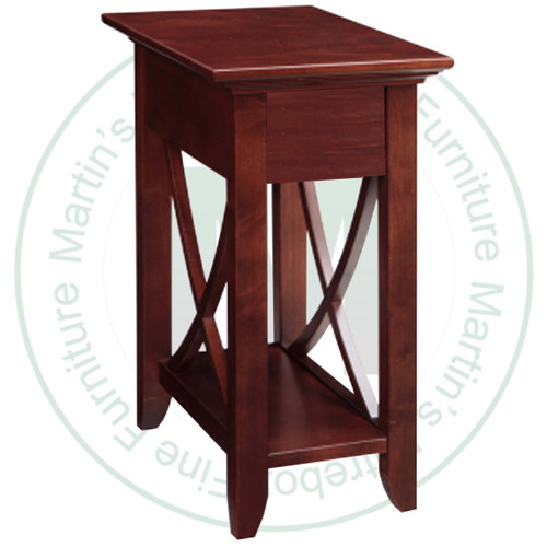 Oak Florence Chair Side Table