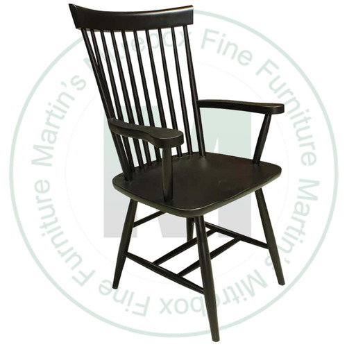Maple Saugeen Arm Chair 17'' Deep x 40'' High x 18'' Wide