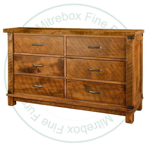 Pine Galley 7 Drawer Dresser