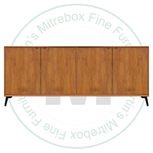 Wormy Maple Venice 4 Door Sideboard