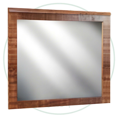 Wormy Maple Edgewood Dresser Mirror