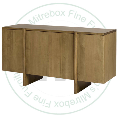 Wormy Maple Aava Sideboard 18'' Deep x 72'' Wide x 36''H