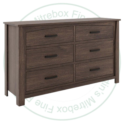 Pine Westridge 6 Drawer Dresser