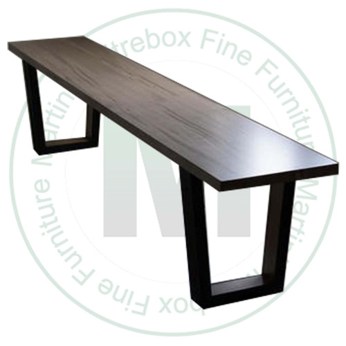 Oak Richmond Bench 14''D x 84''W x 18''H