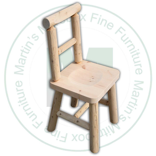 Hinterland Horizontal Log Dining Side Chair.