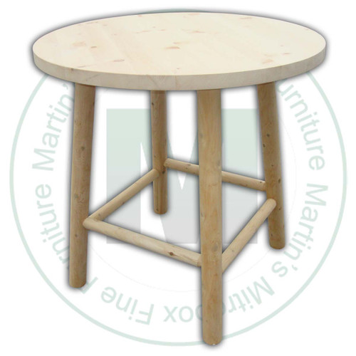 Hinterland Log Bar Table.