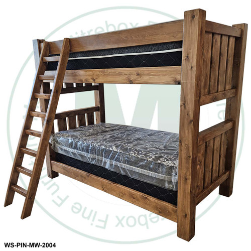 Cedar Creek Queen Over Queen Bunk bed.