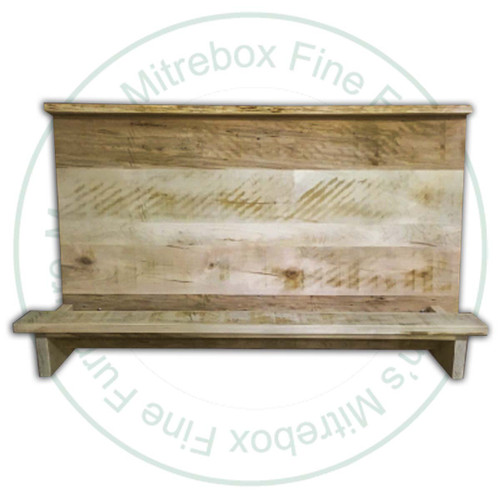 Wormy Maple Modelli Queen Storage Bed With 4 Side Rail Drawers