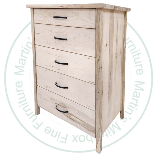 Maple Oslo 5 Drawer Chest
