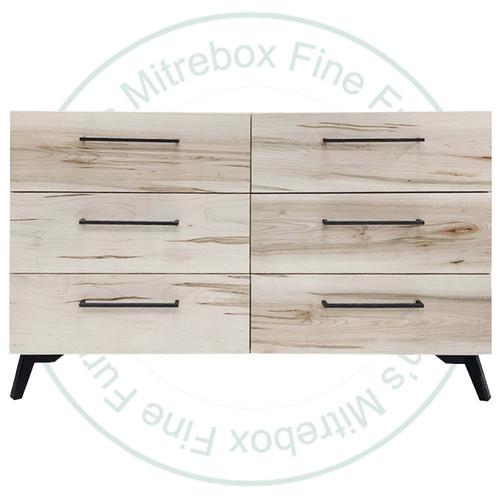 Maple Mondo 6 Drawer Dresser