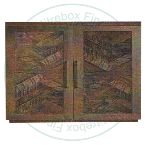 Maple Bristol 2 Herringbone Door Sideboard