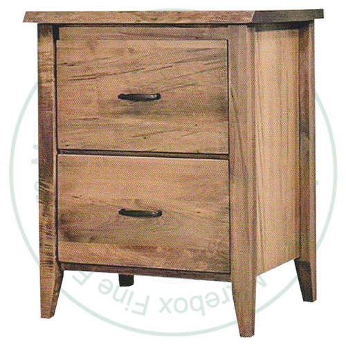 Maple Riverside 2 Drawer Nightstand