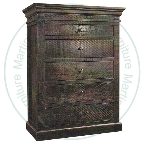 Pine Keatsway 5 Drawer Chest