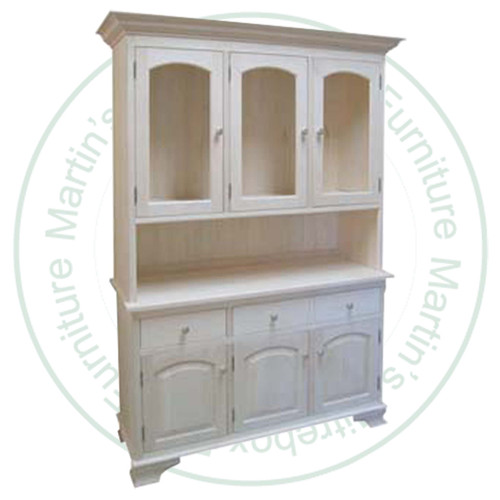 Pine Las Vegas Hutch And Buffet 50'' Wide x 72'' High x 18'' Deep