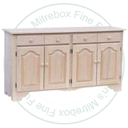 Maple Green Gables Sideboard 62'' Wide x 34'' High x 18'' Deep