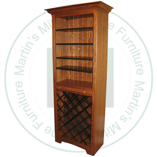 Oak Northern Lights Wine Server  27'' Wide x 78'' High x 14'' Deep