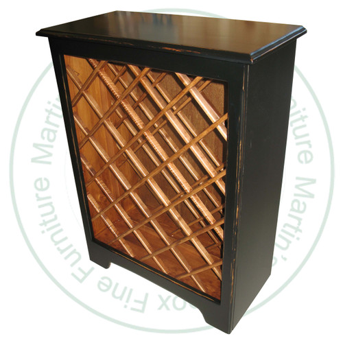 Oak Northern Lights Wine Server 28'' Wide x 37'' High x 14'' Deep