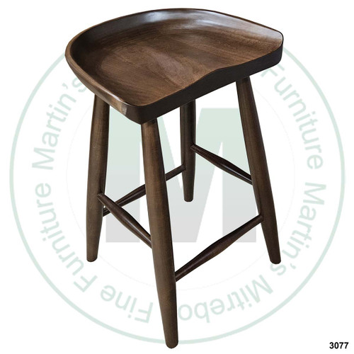 Pine 26'' Tractor Seat Stool