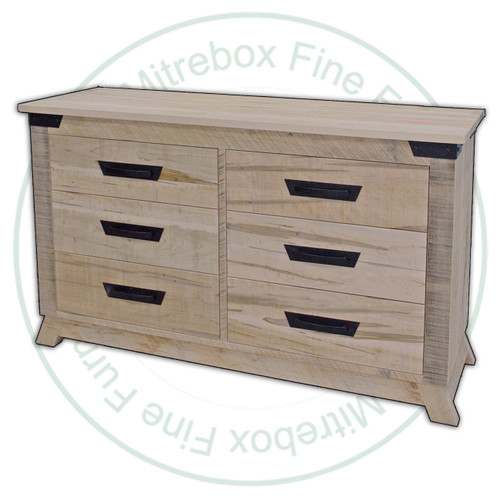 Oak Hamilton 6 Drawer Dresser