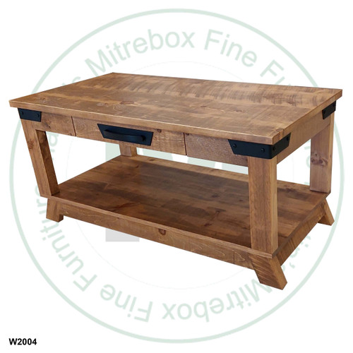 Oak Hamilton 1 Shelf 1 Drawer Coffee Table