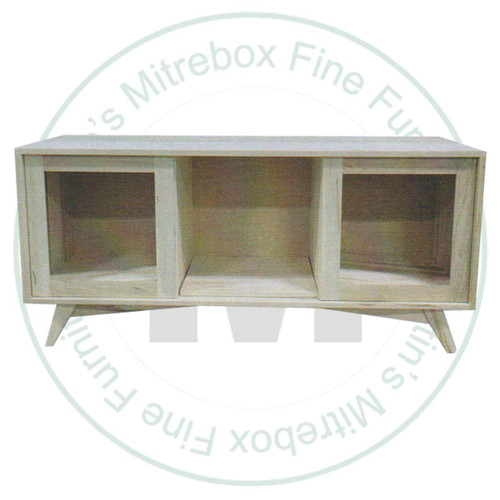 Maple Hygge 3 Door HDTV Entertainment Cabinet