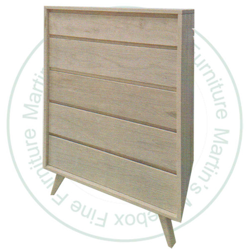 Pine Hygge 5 Drawer Chest Of Drawers