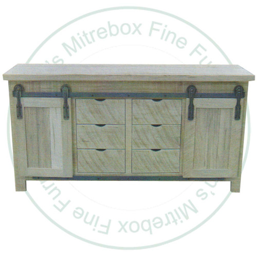 Wormy Maple Rocklyn 2 Door 6 Drawer Sideboard