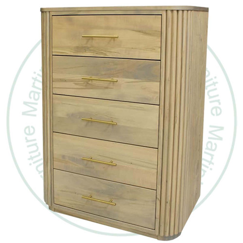 Fiona 5 Drawer Chest Of Drawers. Hi Boy Dimensions 18'' Deep x 36'' Wide x 48'' High. 