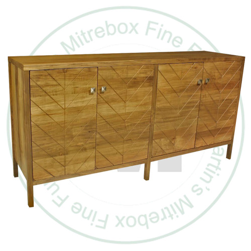 Pine Emile 4 Door Sideboard