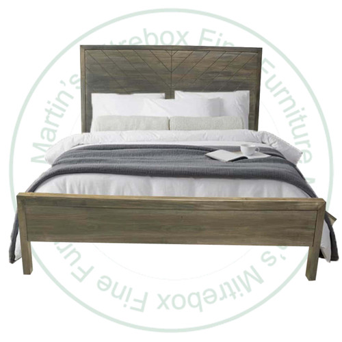 Pine Queen Emile Panel Bed