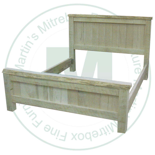 Wormy Maple Arcadia Live Edge King Bed