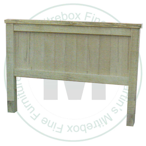 Wormy Maple Arcadia Live Edge Single 48'' Headboard