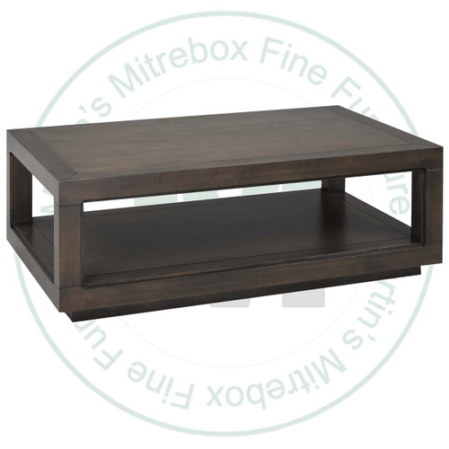 Oak Salone Coffee Table 30'' Deep x 50'' Wide x 17'' High.