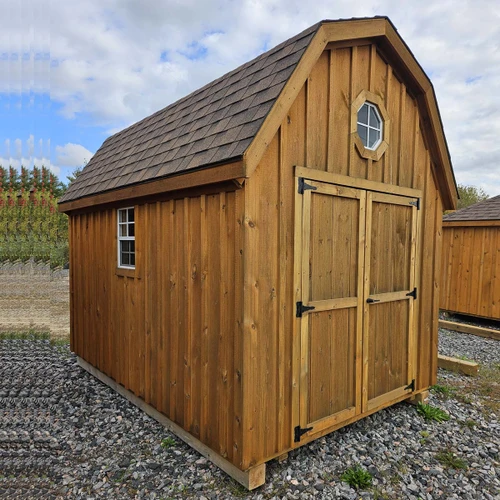 1 - Big Barn Stained Garden Shed Clearance Sale