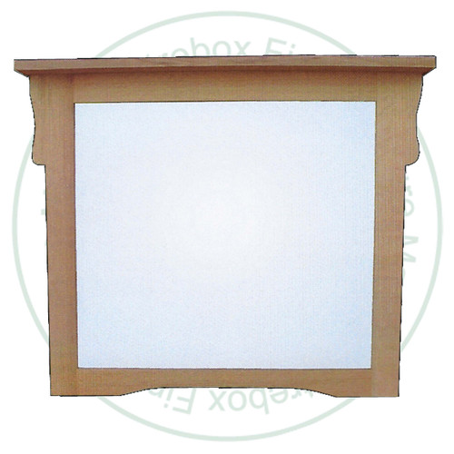 Pine Mission Wall Mirror