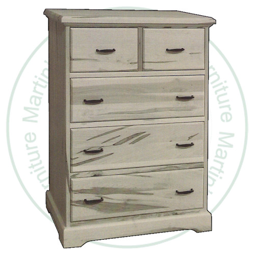 Oak Cottage Deluxe 5 Drawer Highboy