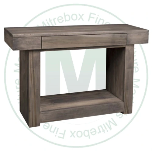 Oak Baxter Sofa Table 16''D x 35''W x 30''H With 1 Drawer