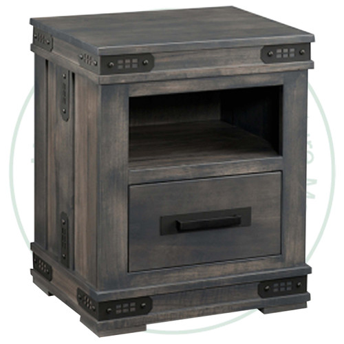 Maple Gastown Night Stand 18.5''D x 24''W x 29.5''H.
