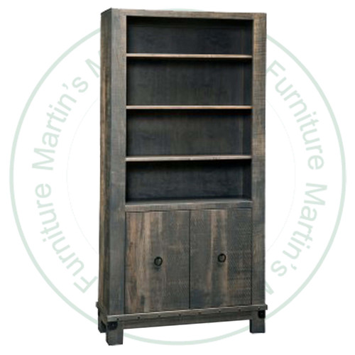 Maple Barrelworks High Bookshelf 40''W x 80.25''H x 14.5''D.