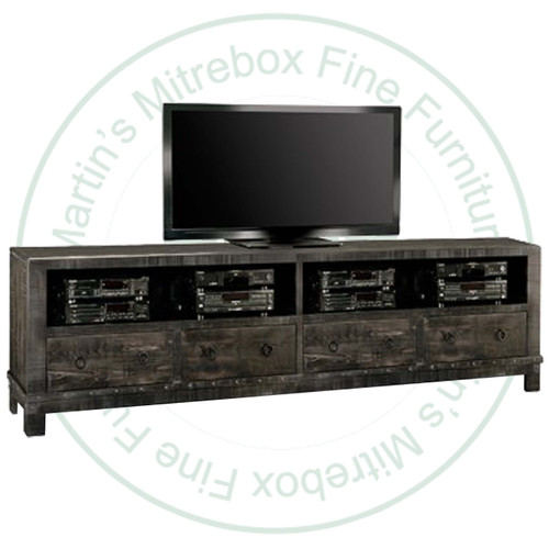 Oak Barrelworks HDTV Cabinet 19''D x 84''W x 26''H