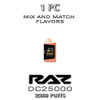TSPPACK-1PC-Raz DC25000 Disposable Vape Device | 25000 Puffs - 1 Pack